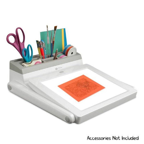 AussieSuperStore Art & Craft Essentials OttLite LED Light Box with Task Lamp Station OttLite LED Light Box with Task Lamp Station | Table Lamp | Sewing Station Part Number 2LBWGC 2LBWGC